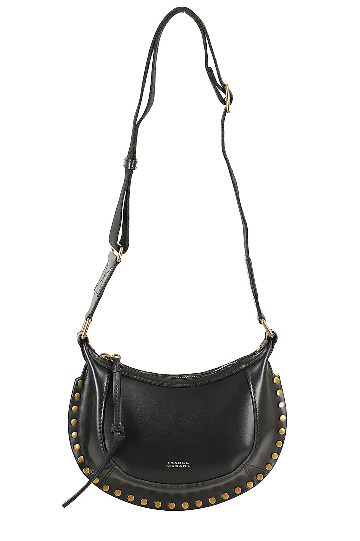 Shop Isabel Marant Mini Moon In Bk Black