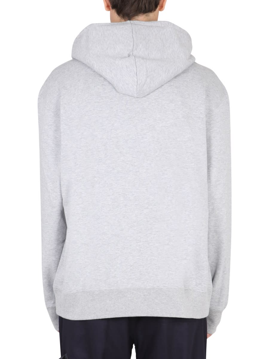 Shop Etro Hoodie In Grey