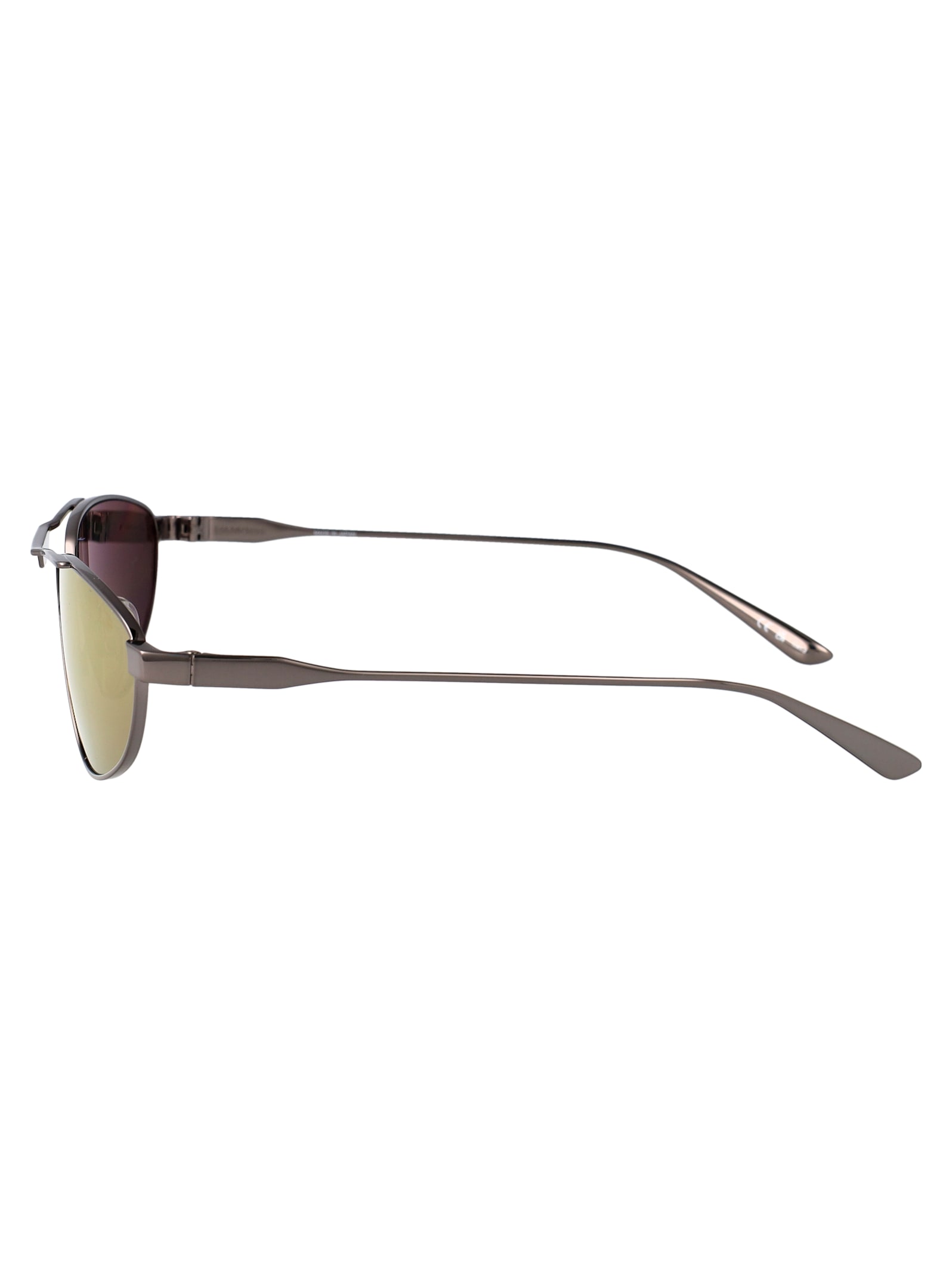 Balenciaga Bb0417s Sunglasses In Ruthenium-ruthenium-bronze