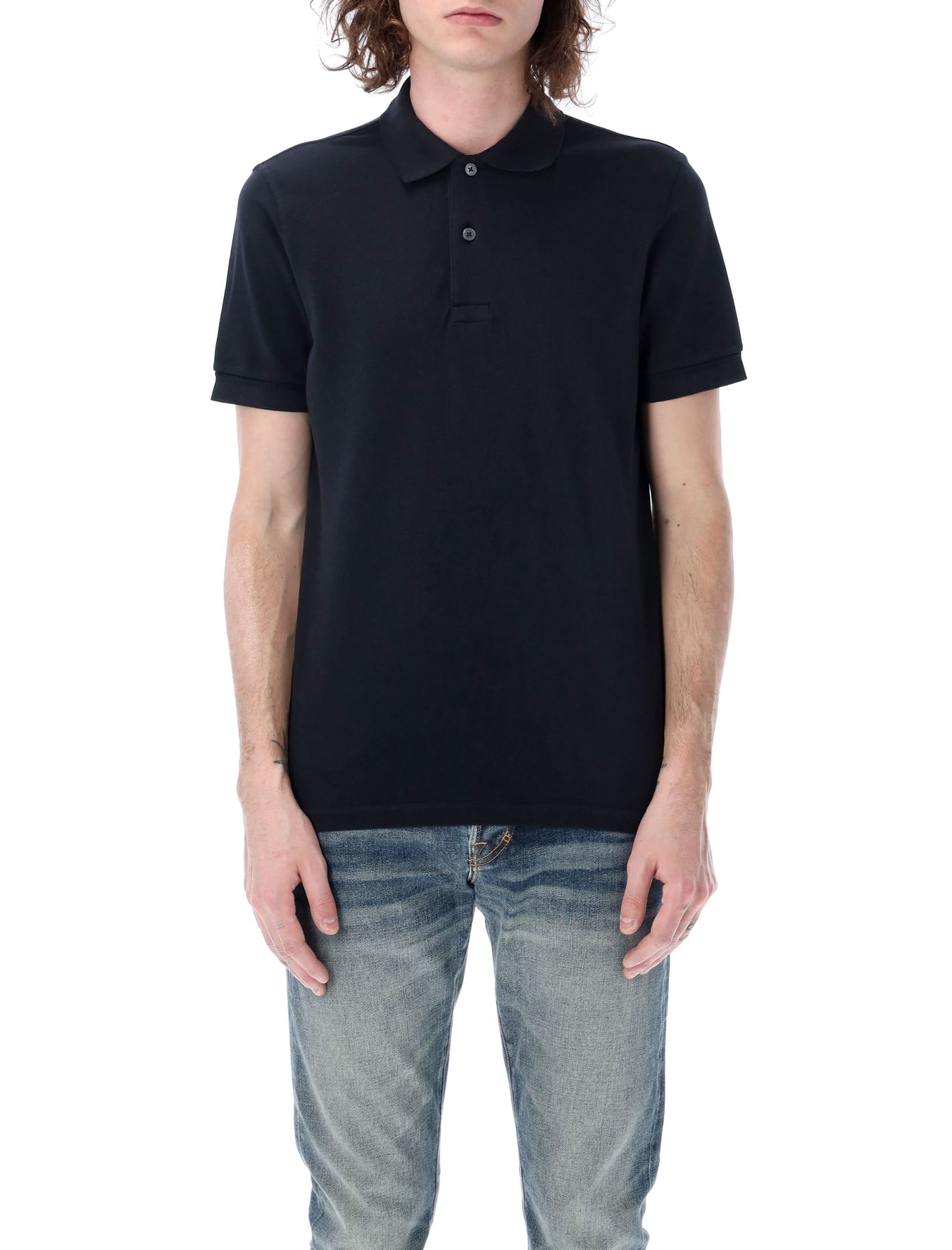 TOM FORD PIQUET POLO SHIRT