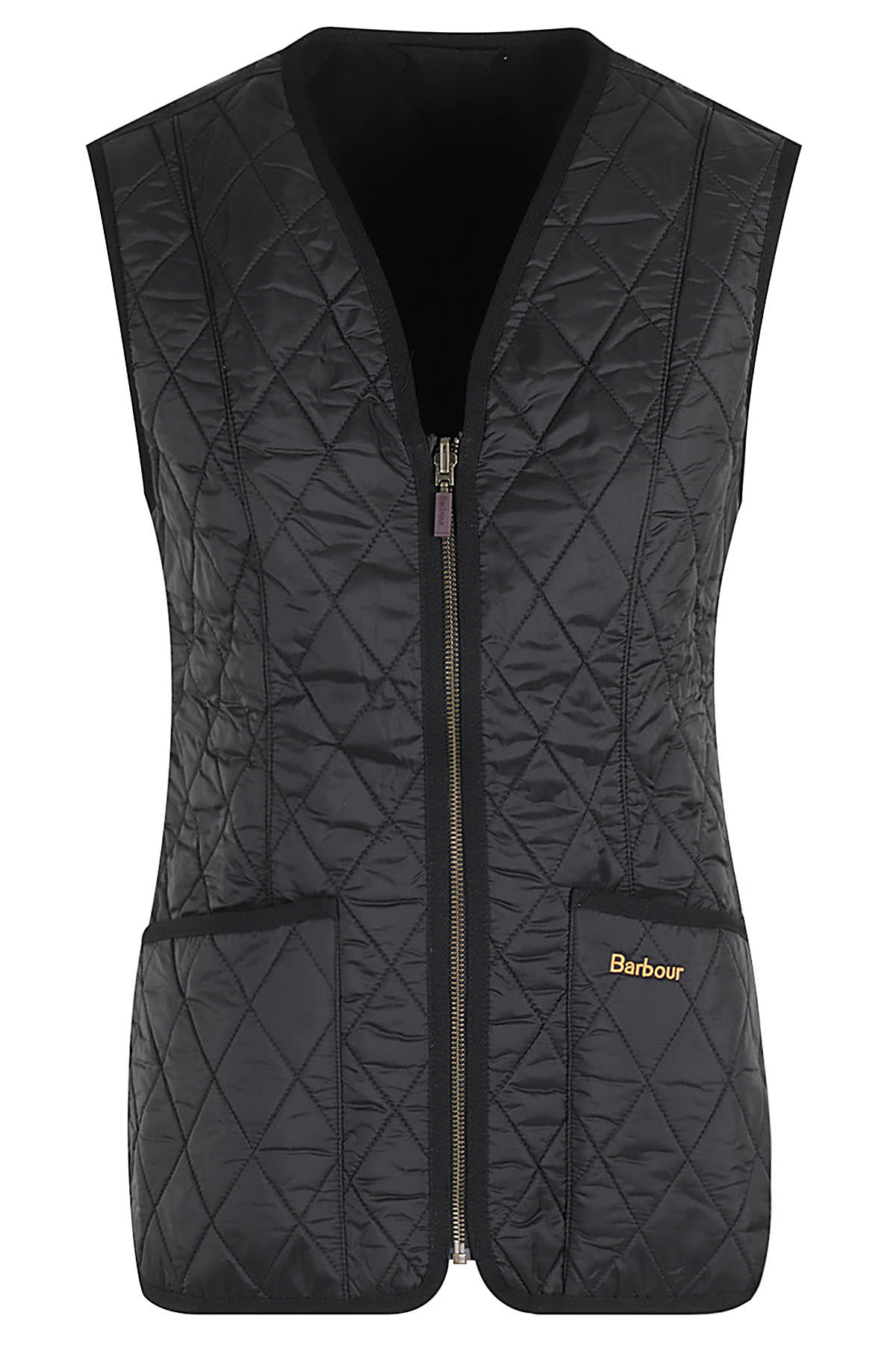 Shop Barbour Fleece Betty Liner In Black