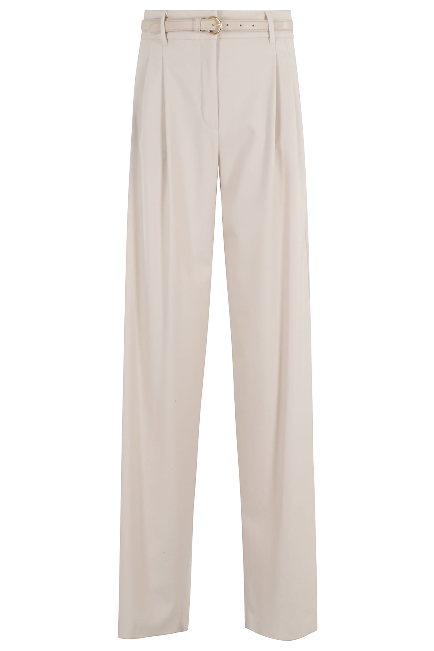 Max Mara Trousers In Neutral