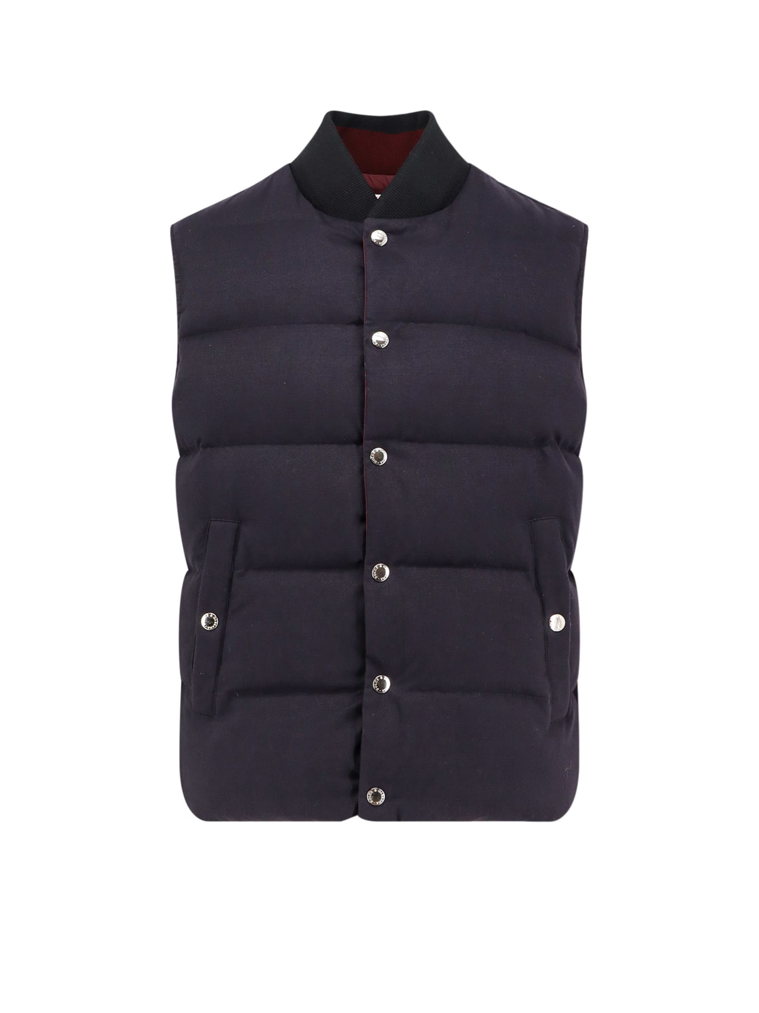 Dolce & Gabbana Men Sleeveless Jacket In Cotton And Viscose In Blue