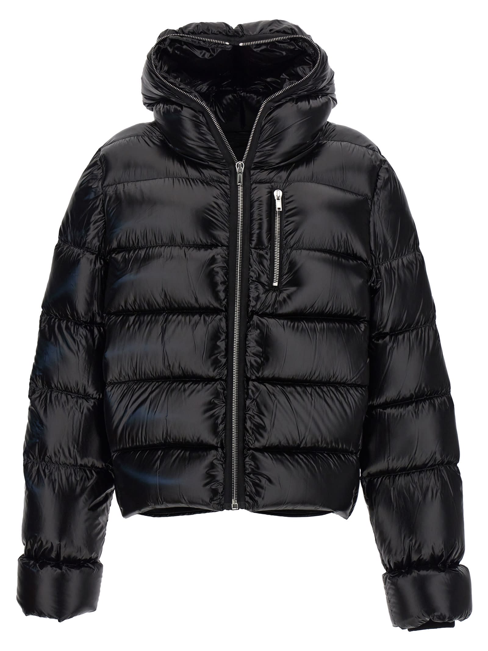 Shop Rick Owens Sealed Down Jacket In Black