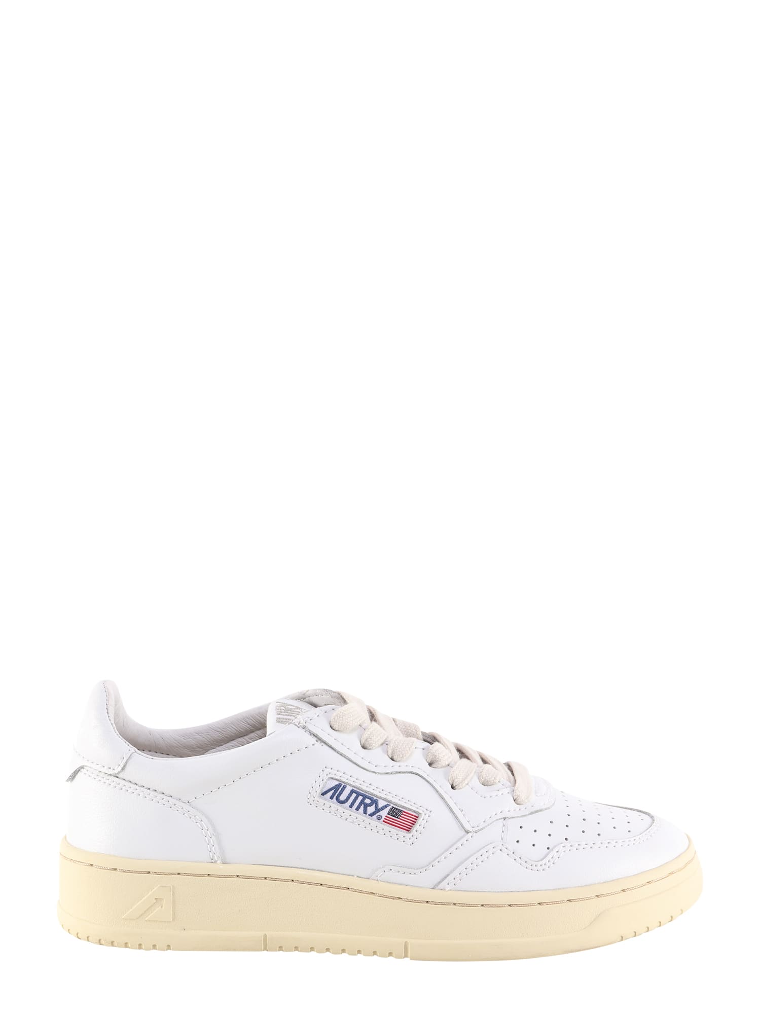 Shop Autry Medalist Sneakers In White White