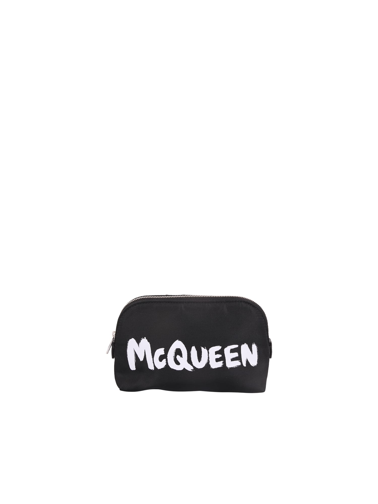Alexander McQueen Logo Print Clutch Bag