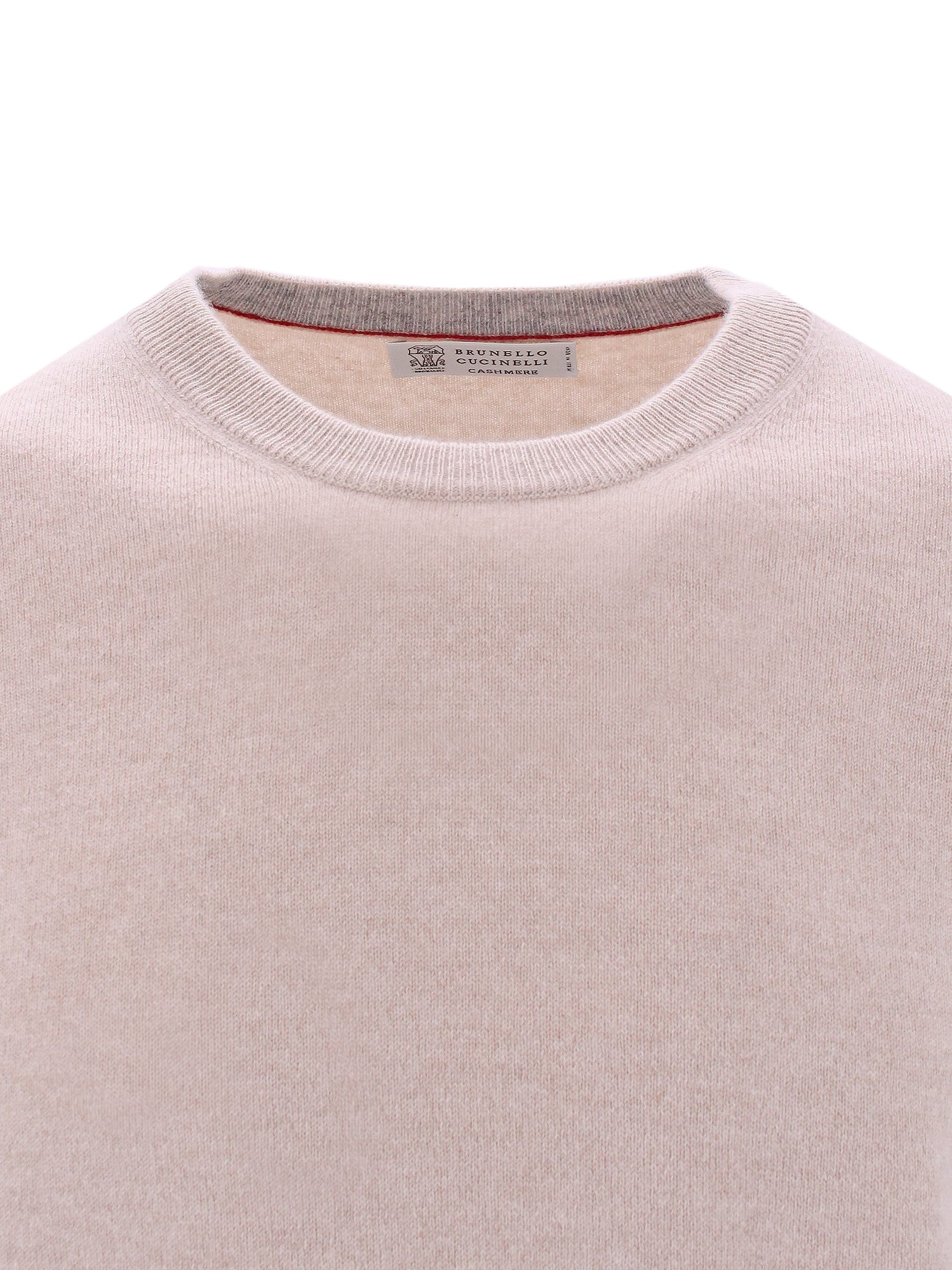 Shop Brunello Cucinelli Sweater In Beige