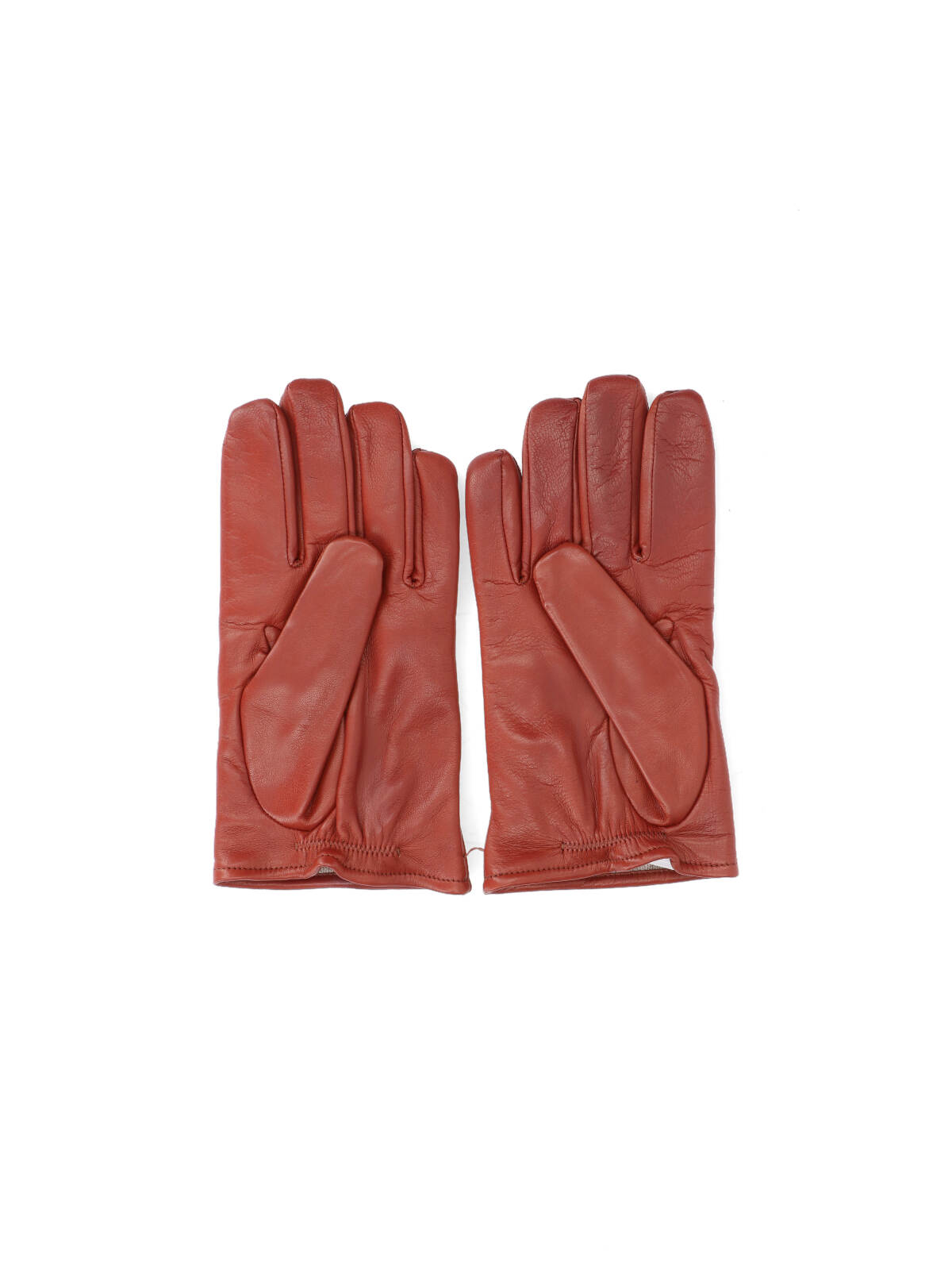Our Legacy Topstitched His Gloves In Brown