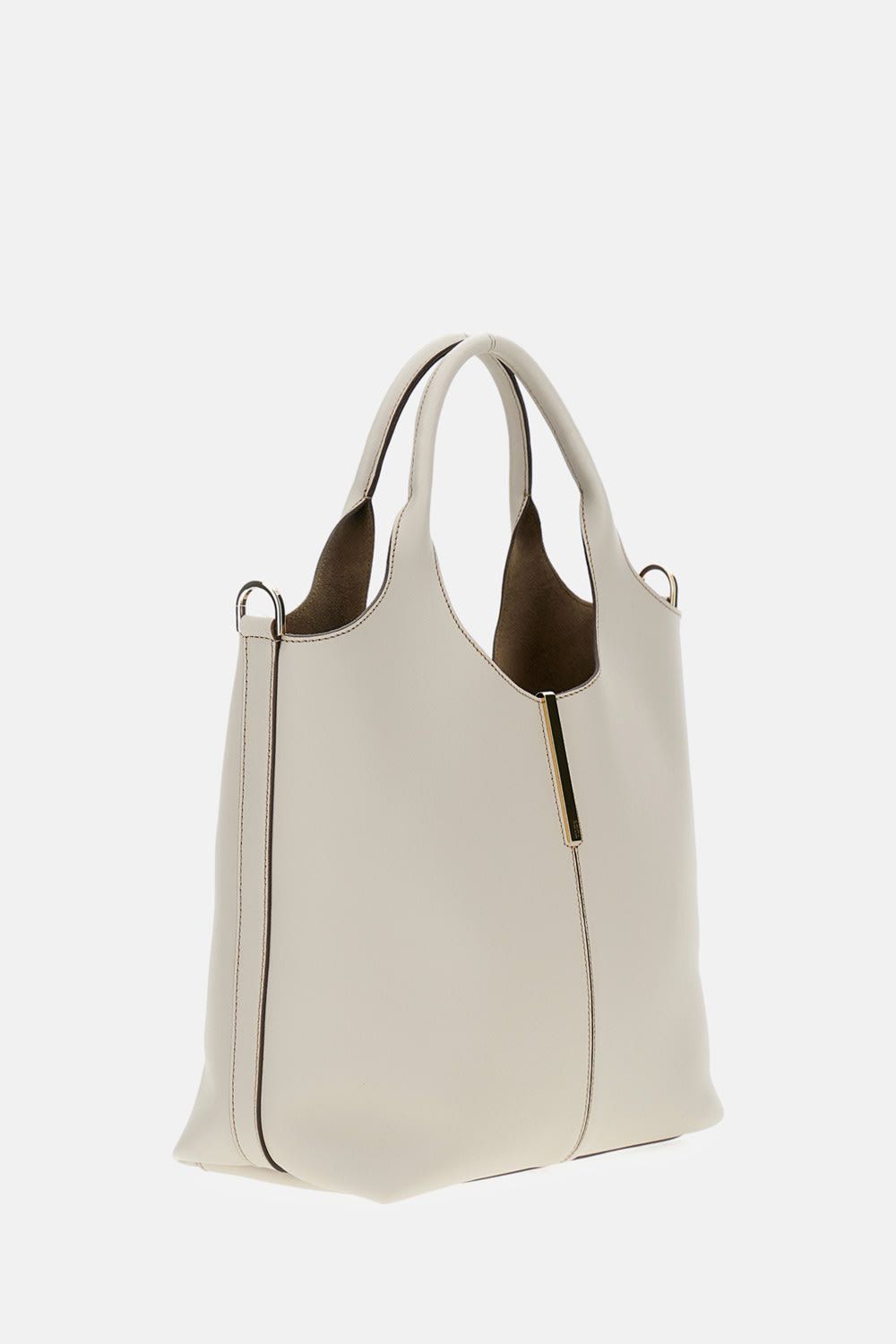 Tod's Ebr Small Two Handles In White