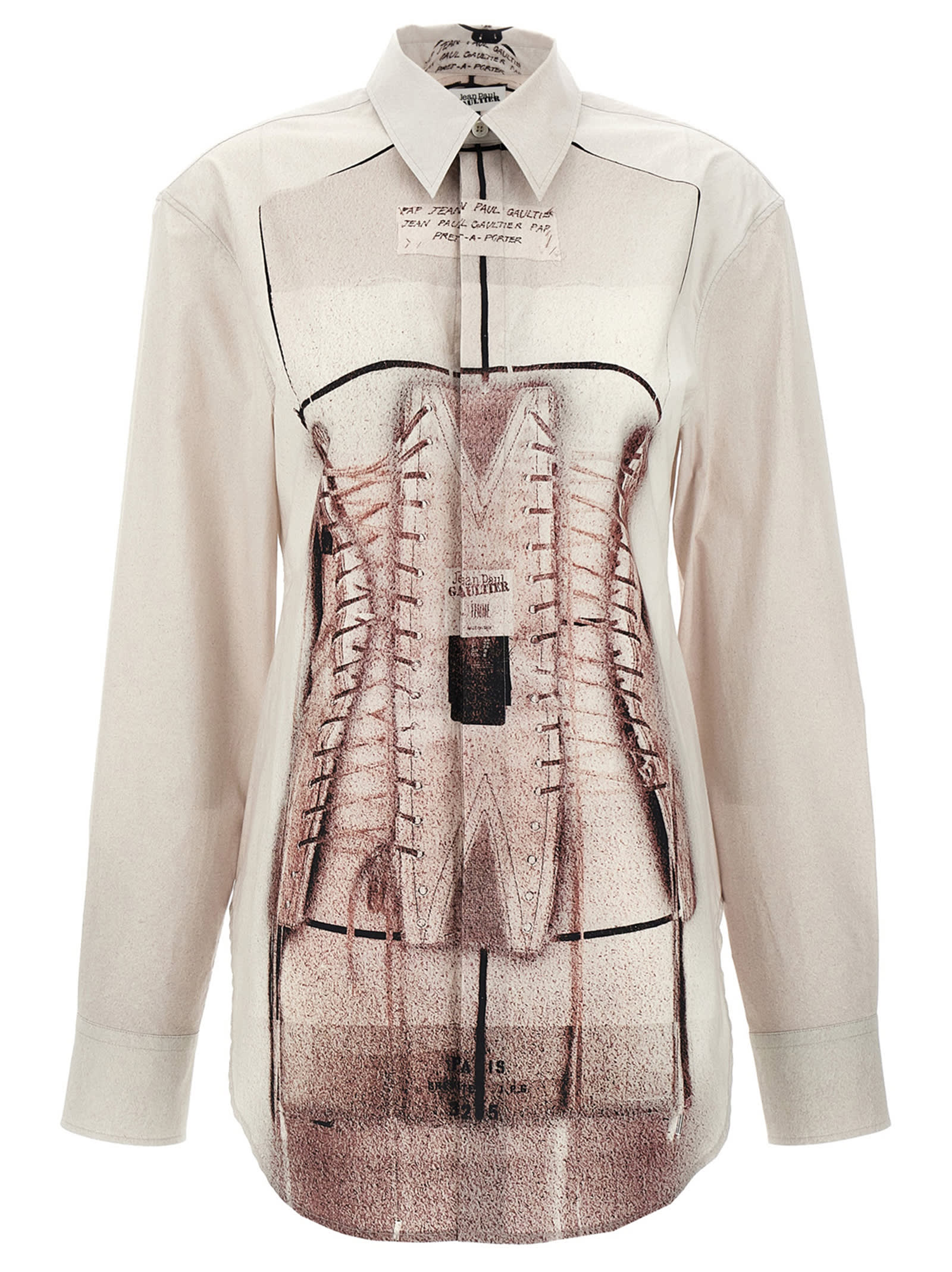 JEAN PAUL GAULTIER THE TOMPE-LOEIL CORSET SHIRT