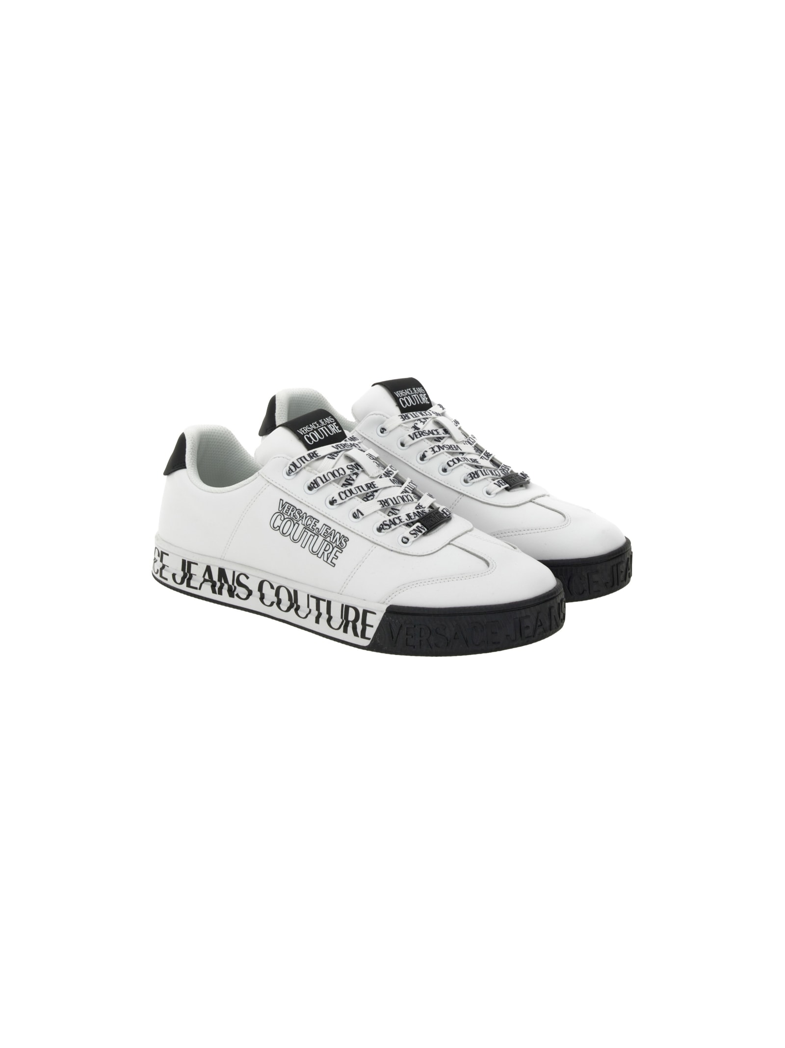 Shop Versace Jeans Couture Shoes In White