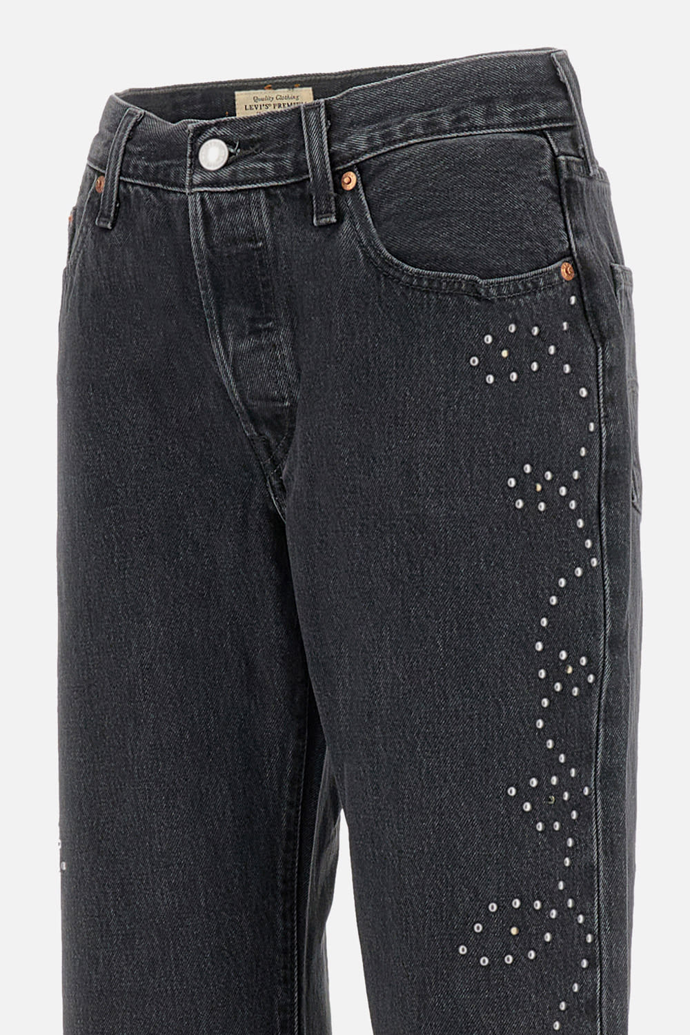 Levi's Levis 501 90s With Studs In Black