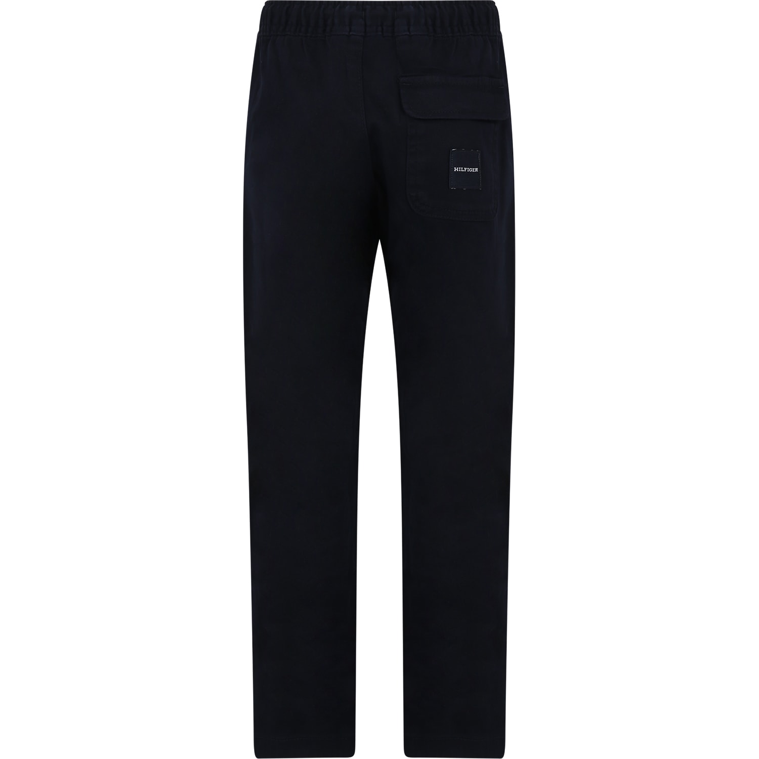 Shop Tommy Hilfiger Blue Trousers For Boy