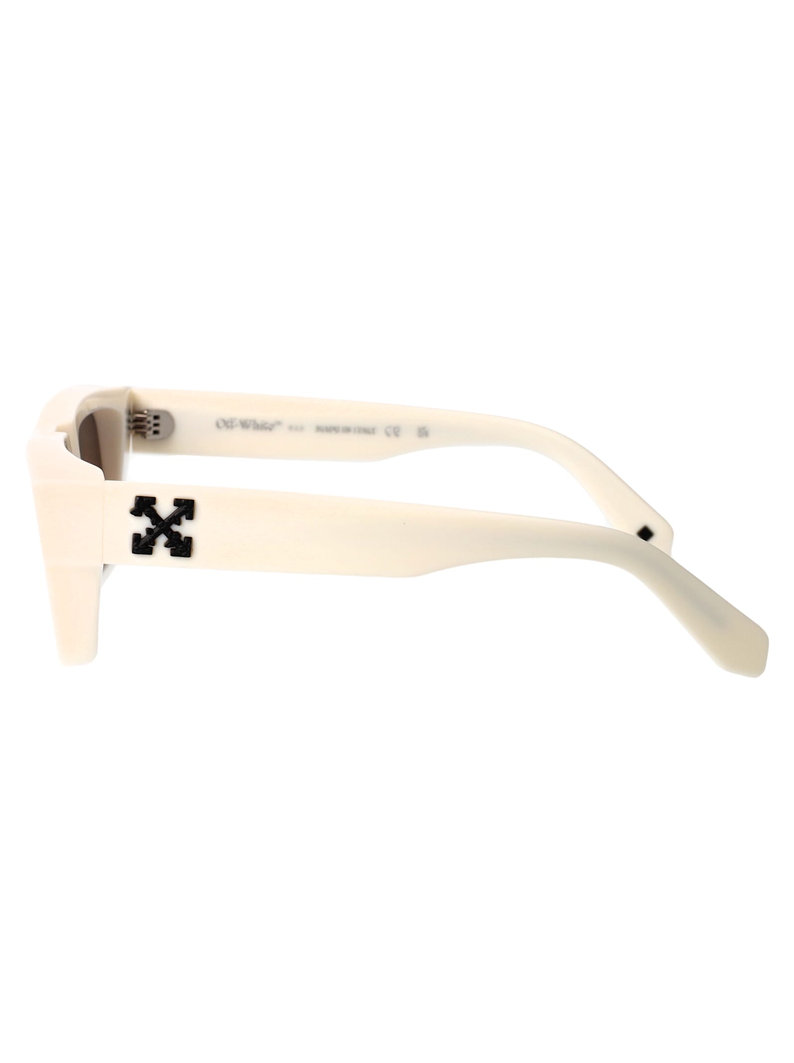 Off-white Oregon Sunglasses In White Dark Grey