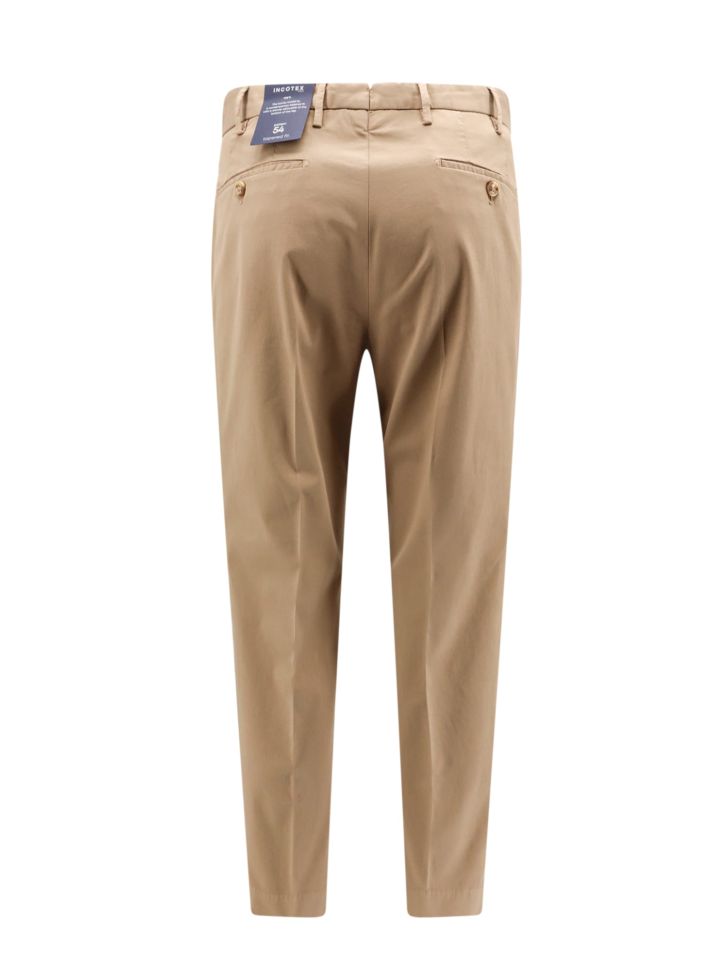 Shop Incotex 54 Trouser In Brown