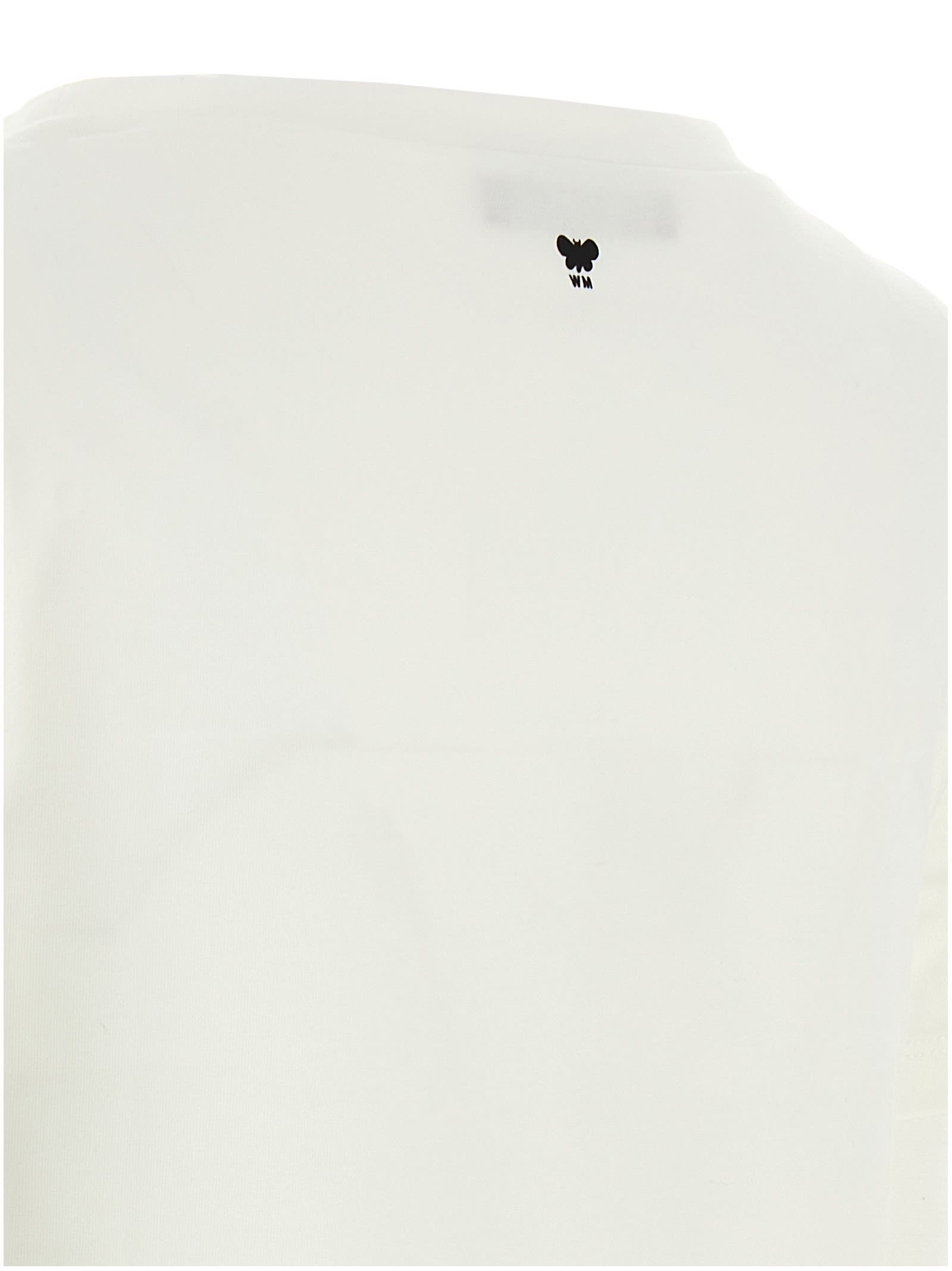 Weekend Max Mara Ribbed-neckline T-shirt In White