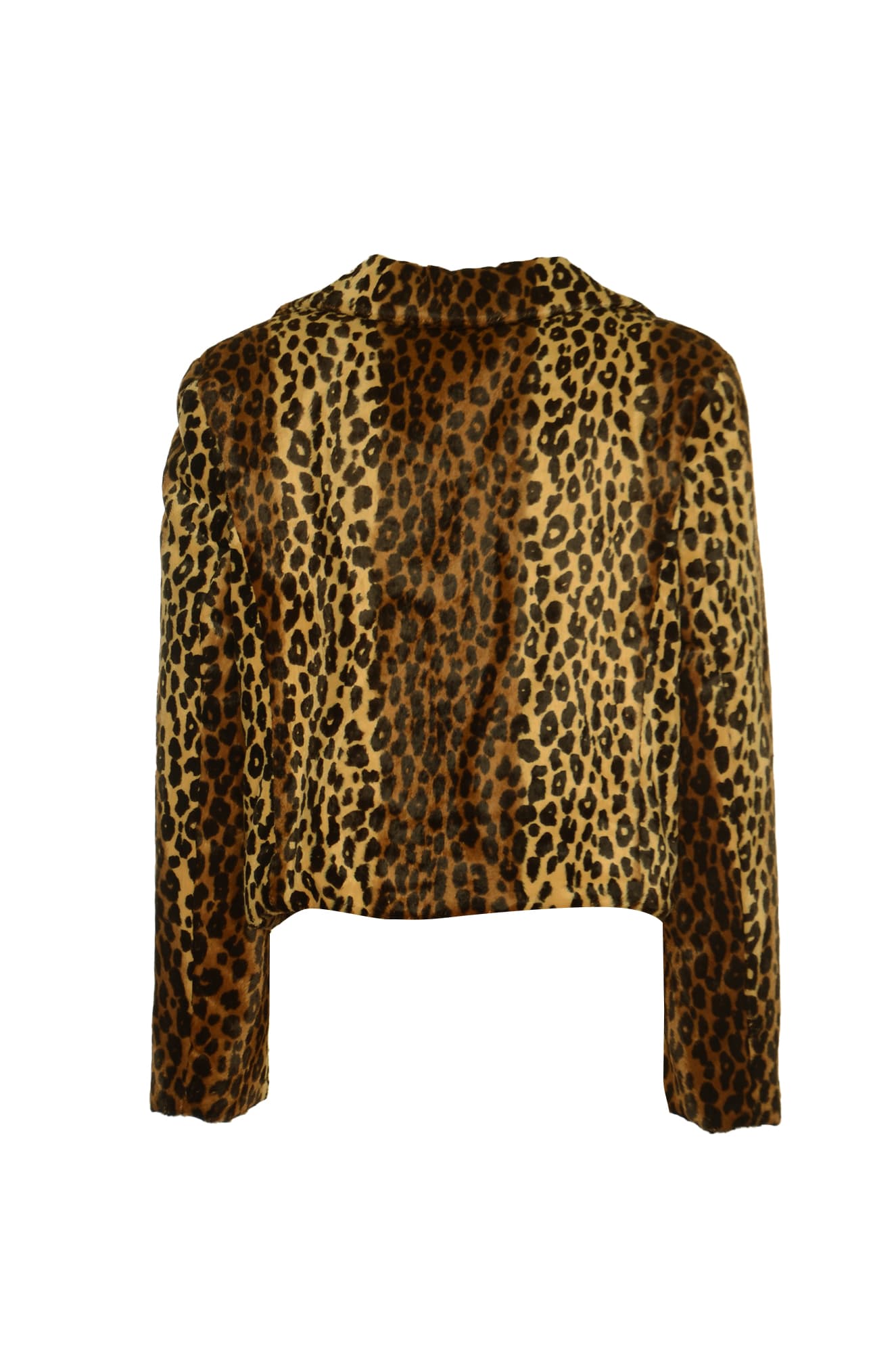 Shop Philosophy Di Lorenzo Serafini Animal Print Jacket In Leopard