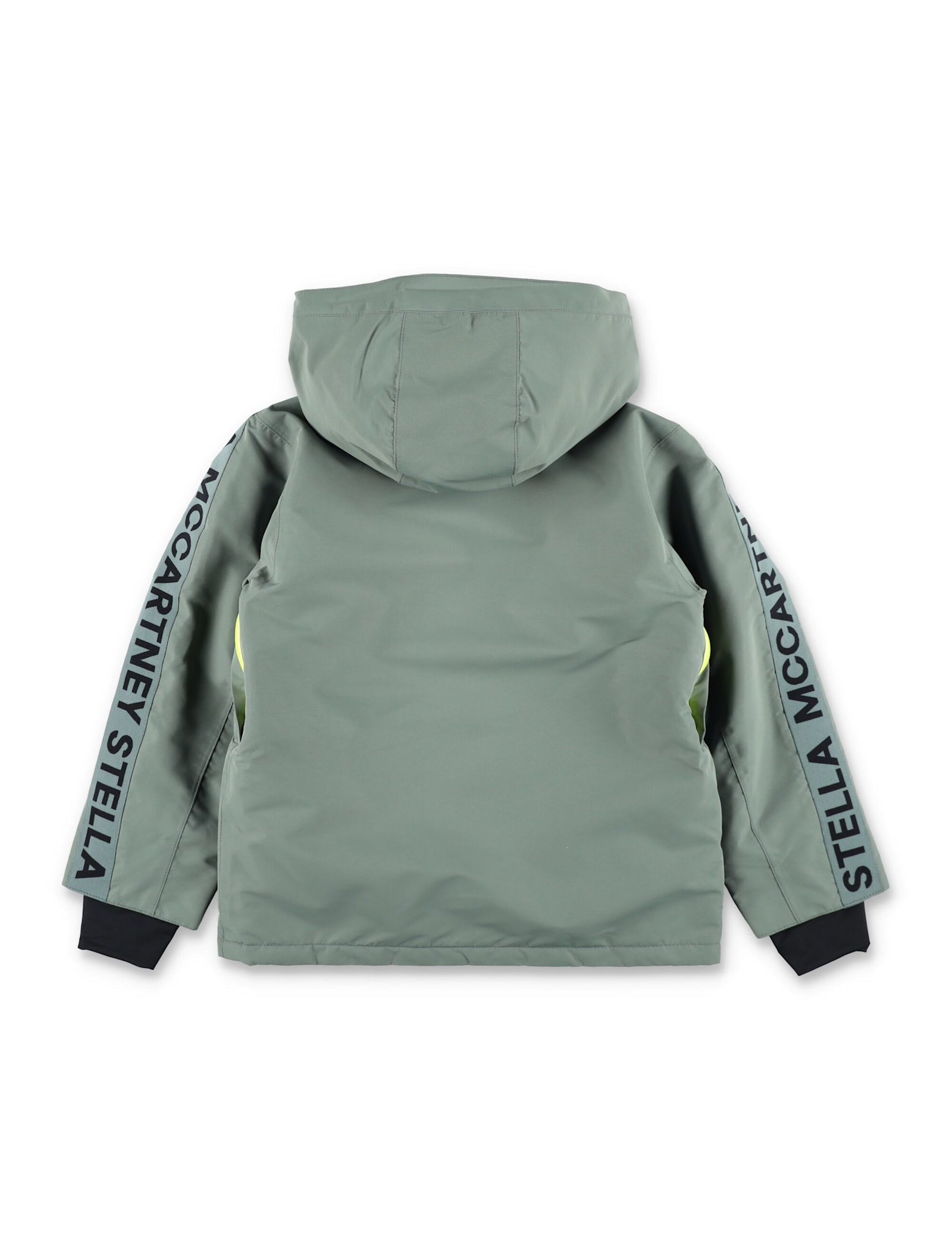 Stella Mccartney Kids Ski Jacket Green In Green