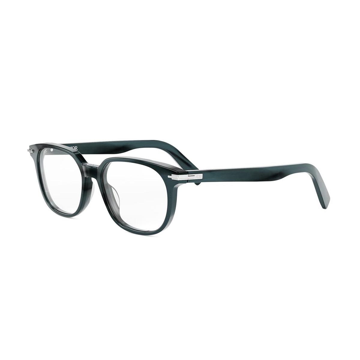 Dior Blacksuito S25i 2800 Blu Lucido Glasses In Green