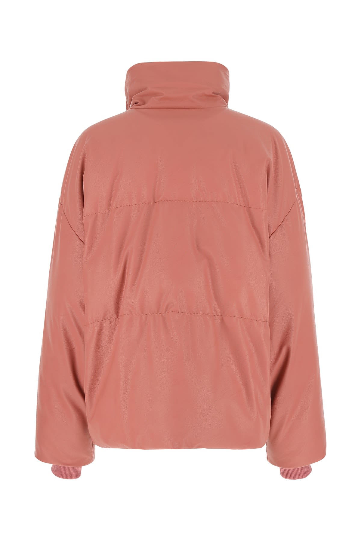 Stella Mccartney Padded Jacket With High Collar And Pockets In 6802