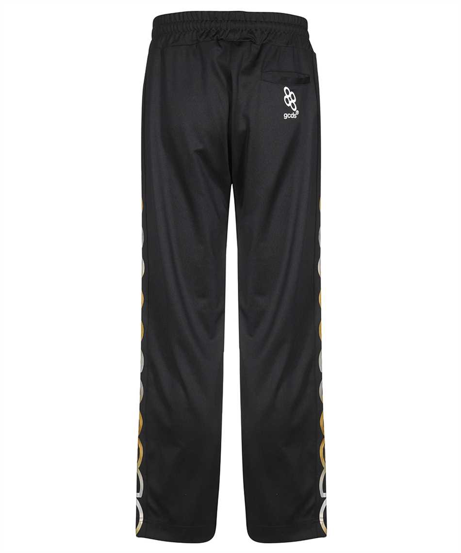 Gcds Techno Fabric Track Pants In Black