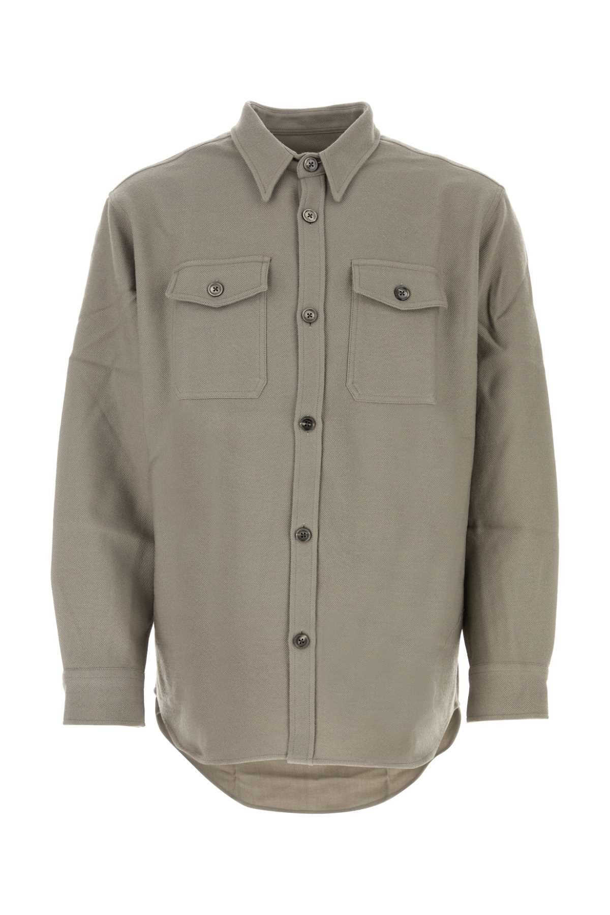 Grey Wool Shirt