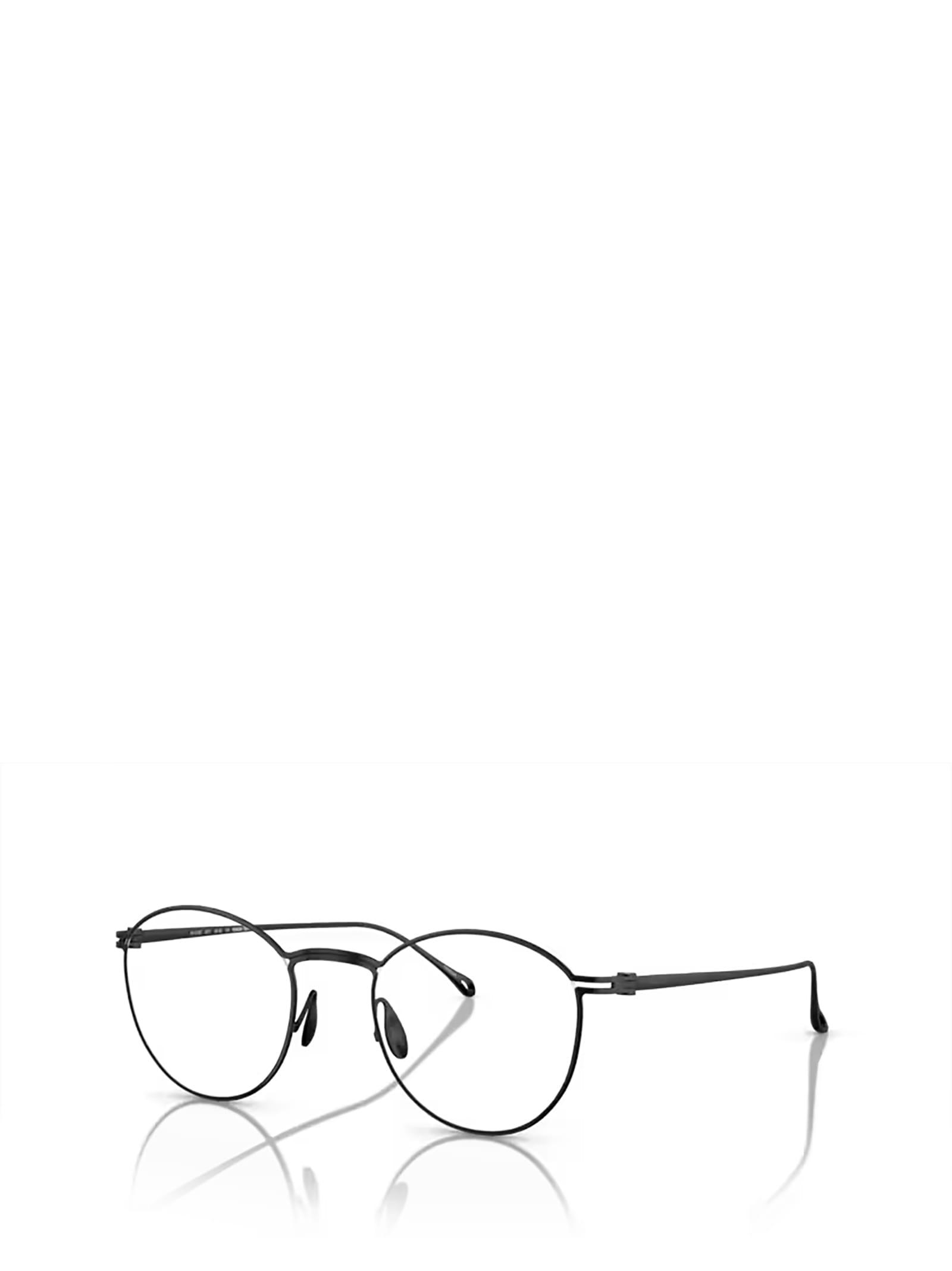 Shop Giorgio Armani Ar5136t Matte Black Glasses