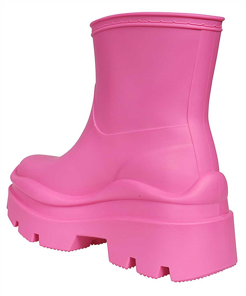 Msgm Platform Rain Boots In Multi