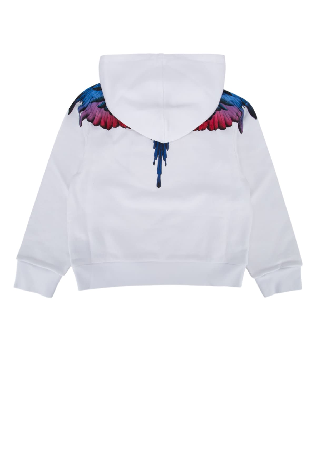 Marcelo Burlon County Of Milan Kids' Felpa In Whiteblue