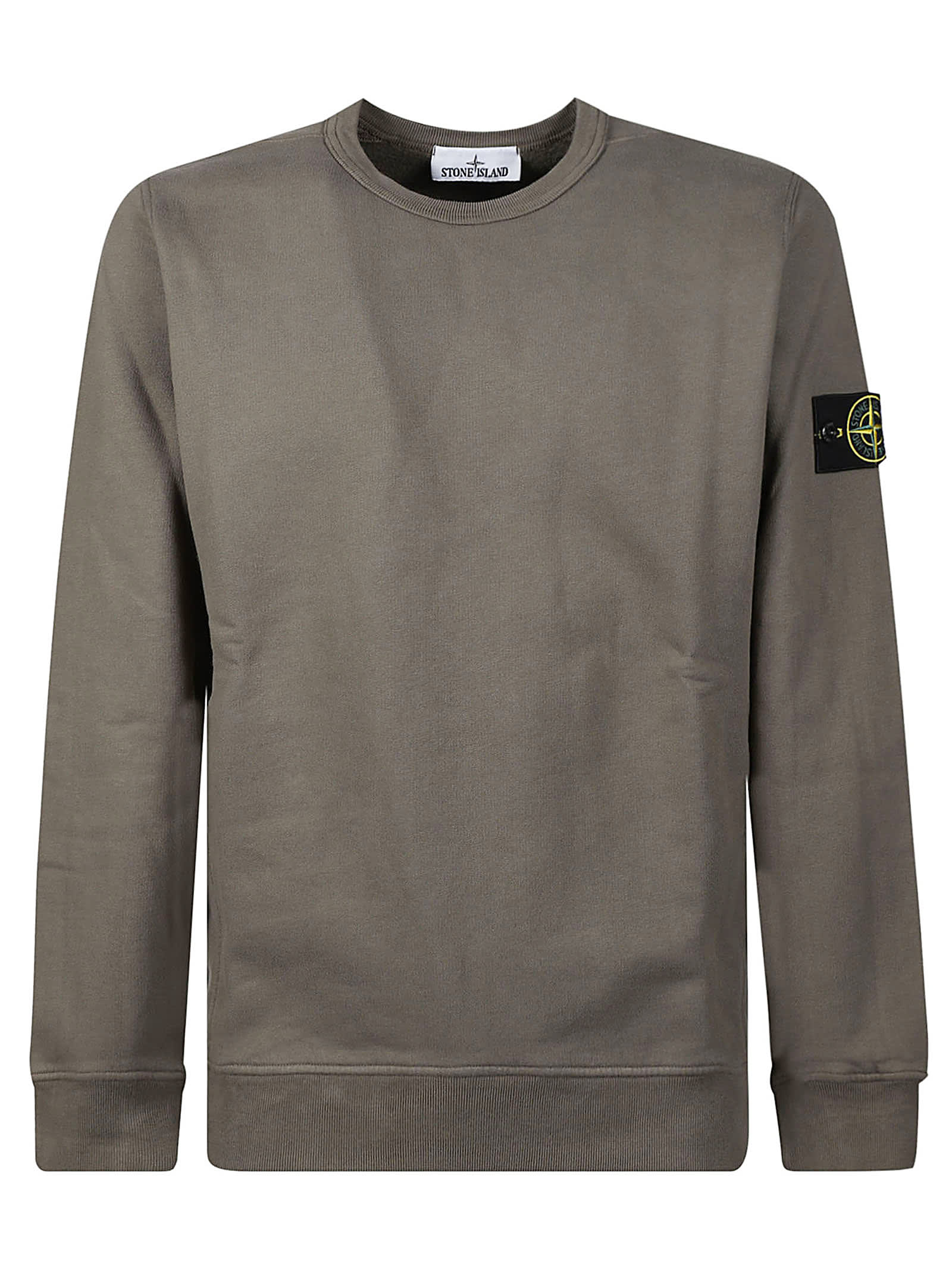 Shop Stone Island Sweatshirt In Walnut