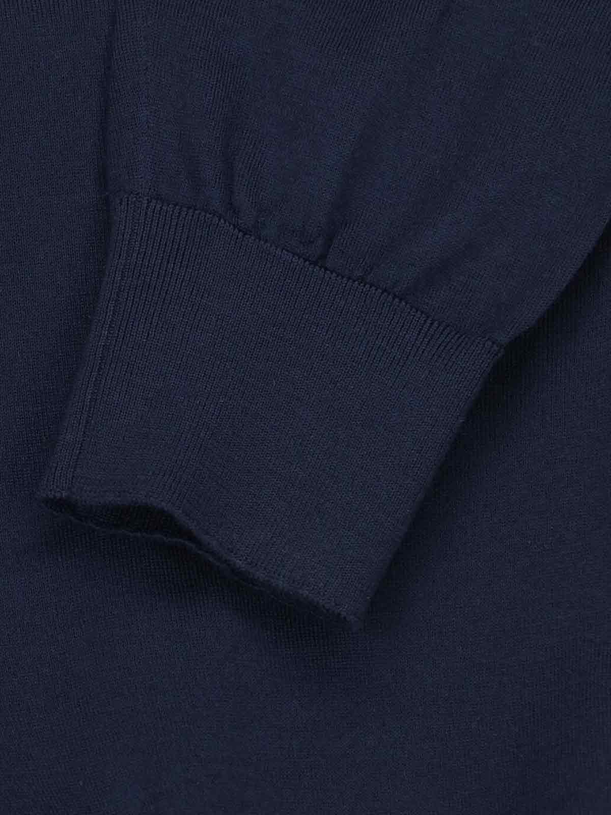 Shop Zegna Wool Sweater In Blue