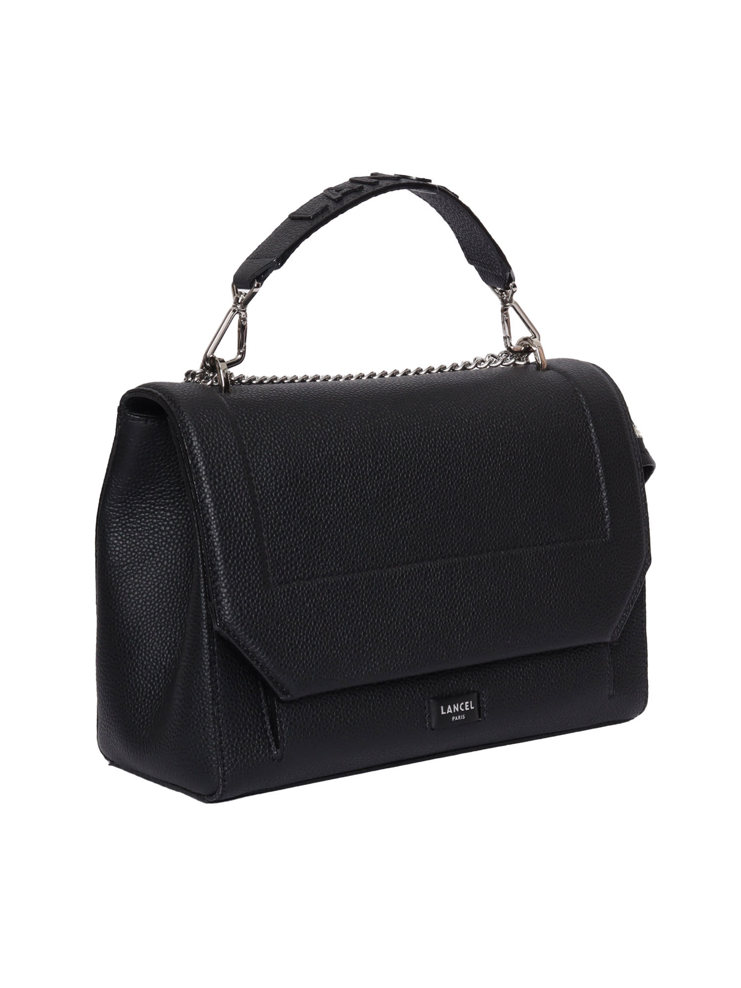 Lancel Hand Held Bag. In Black