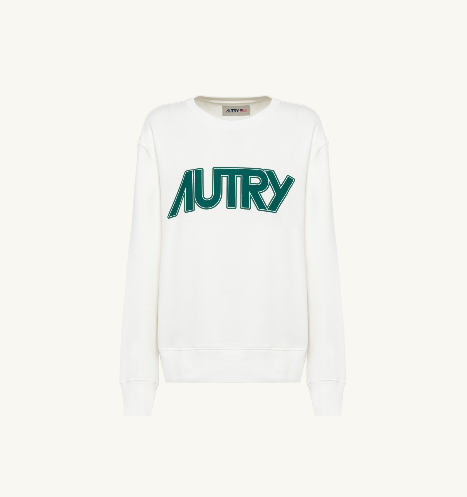 Shop Autry Sweatshirt In White