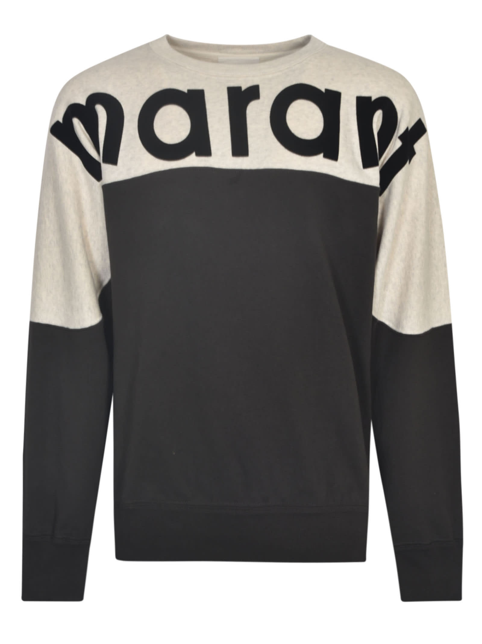 Shop Isabel Marant Howley Sweatshirt In Faded Black