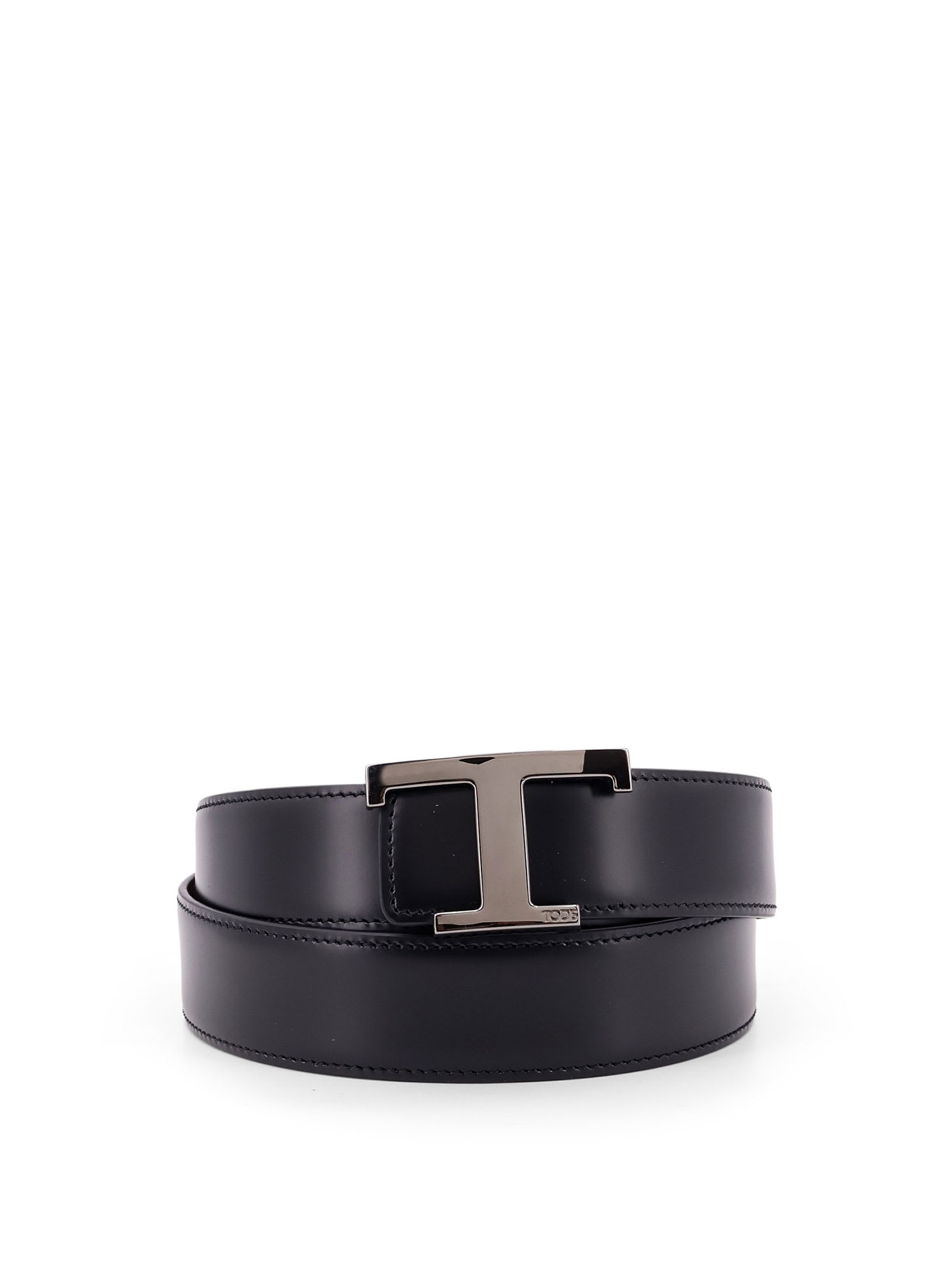 Shop Tod's New T Belt In Black