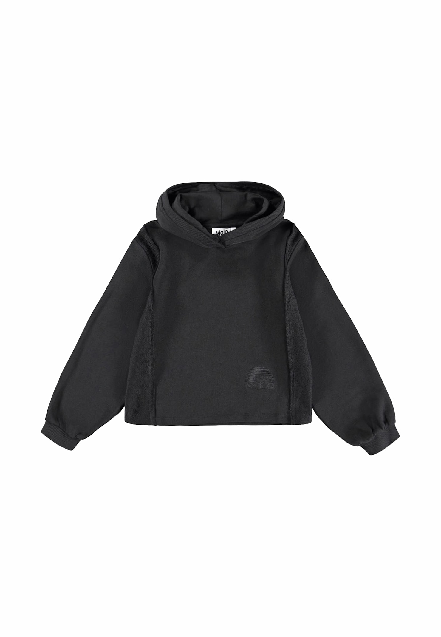 Molo Black Sweatshirt For Kids In Black