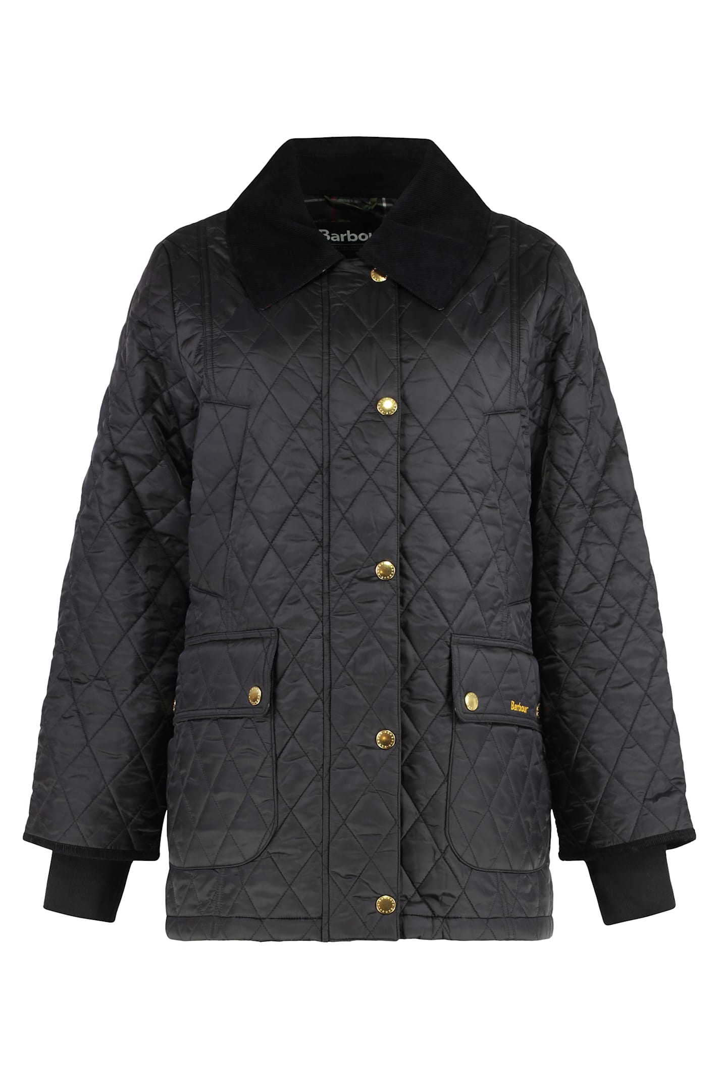 Barbour Modern Beadnell Quilted Jacket In Black