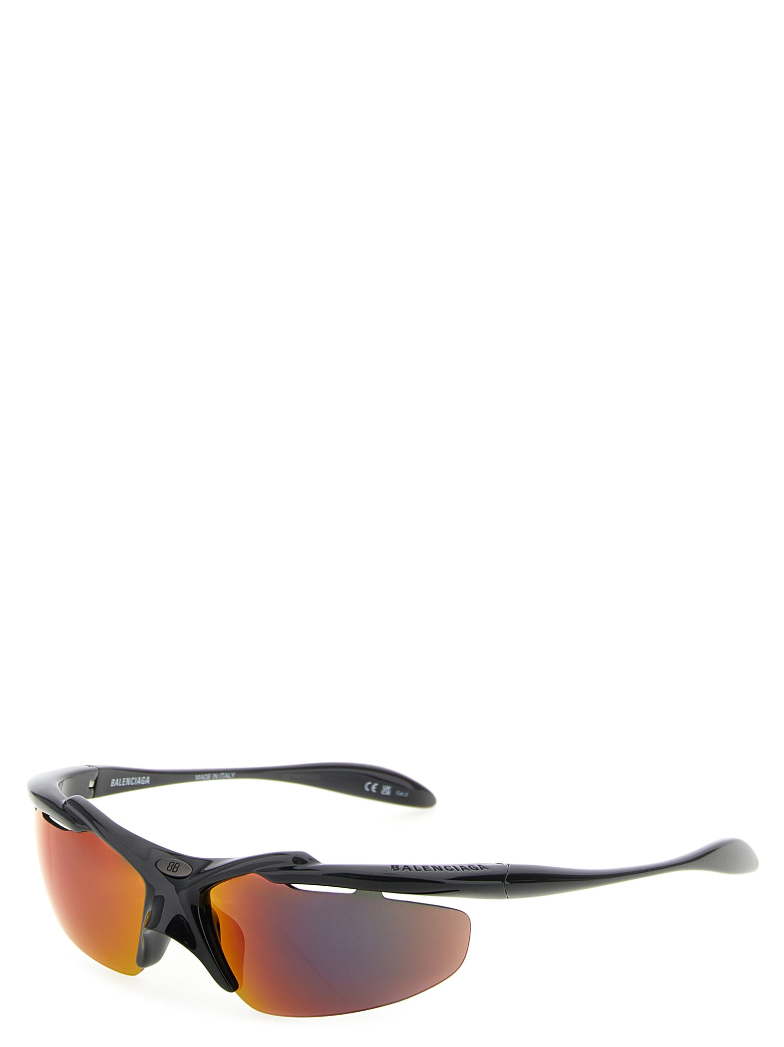 Balenciaga Turbo D-frame Sunglasses In Brown