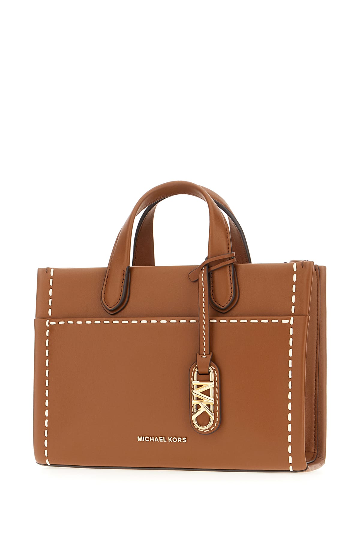 MICHAEL KORS CARAMEL LEATHER HANDBAG 