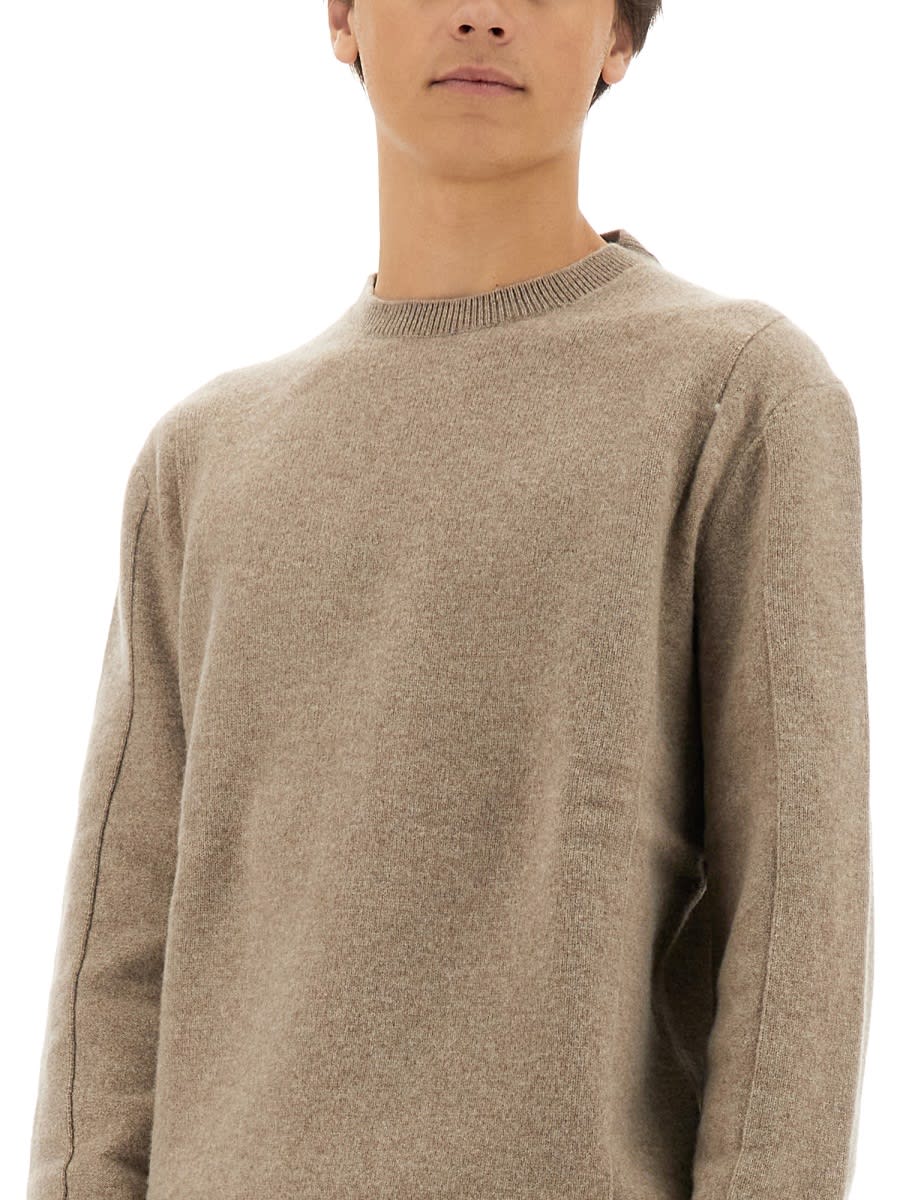 Shop Zegna Wool Jersey. In Ivory