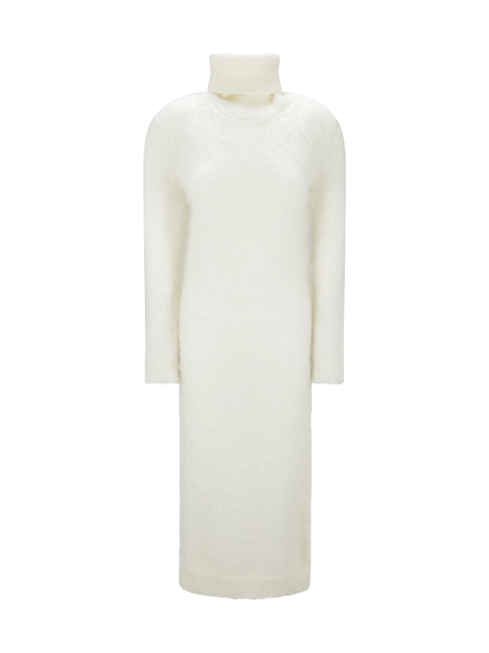 Shop Saint Laurent Mohair Over Sweater In White