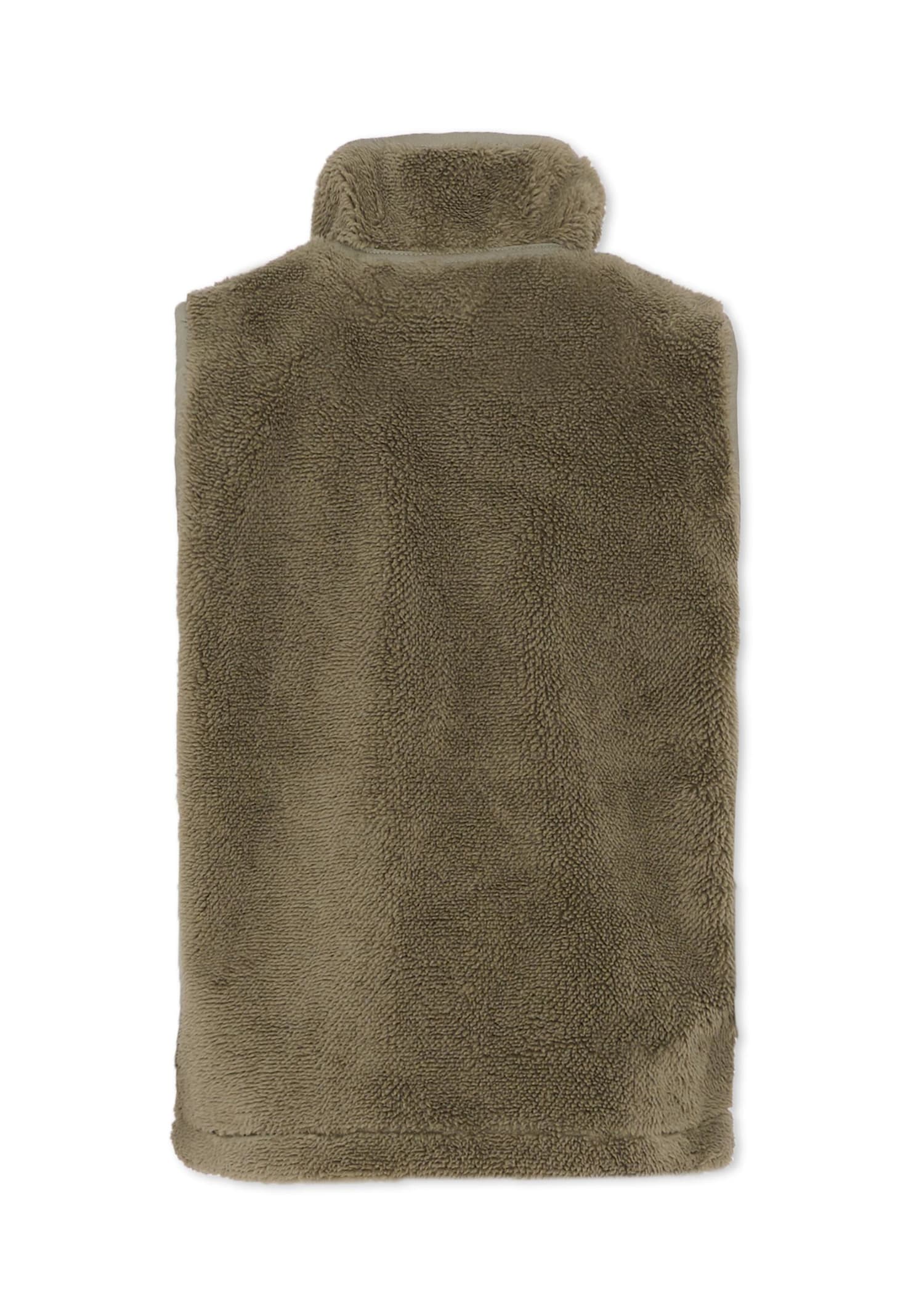 C.p. Company Undersixteen Green Vest For Boy With Logo In Green