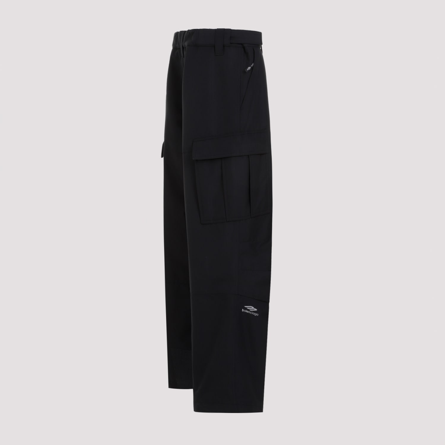 Shop Balenciaga Ski Cargo Pants In Black