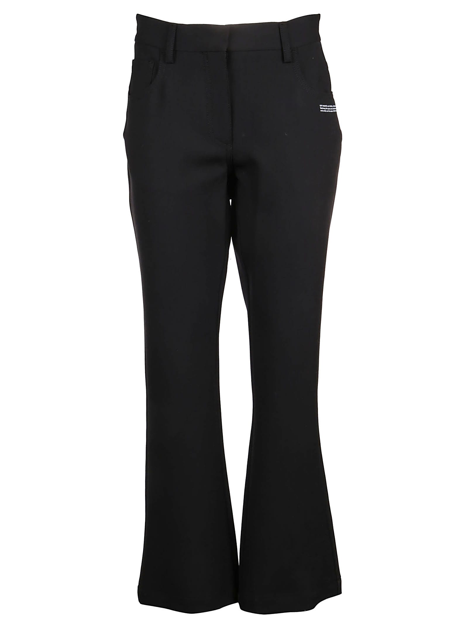 off white color trousers