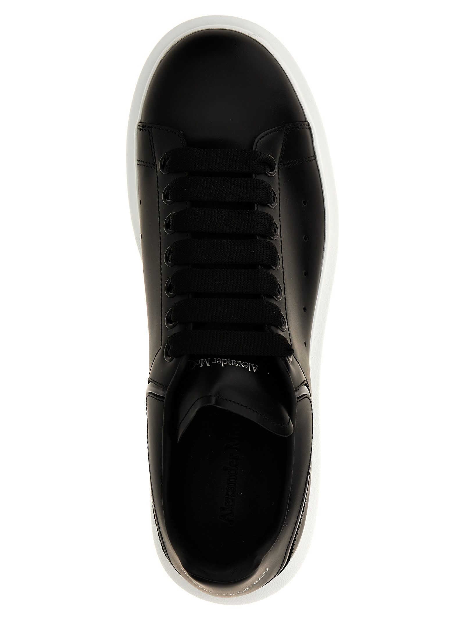 Shop Alexander Mcqueen Larry Sneakers In Black