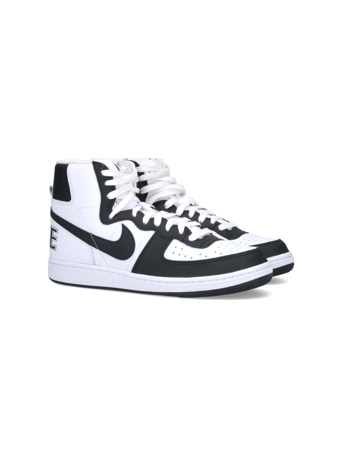 Shop Comme Des Garçons Homme Deux X Nike Terminator High Sneakers In White