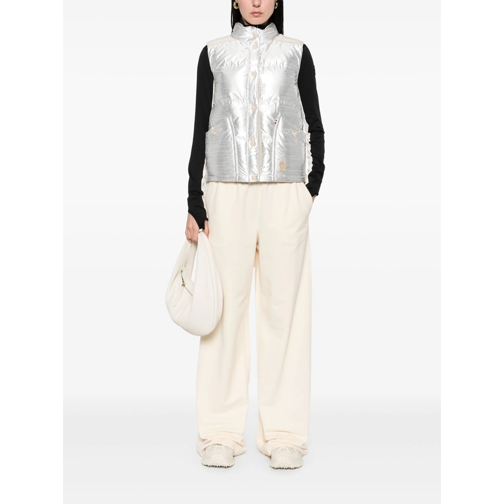 Moncler Cotton Pants In White