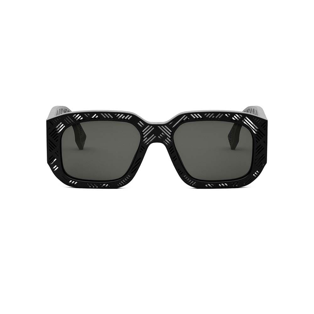 Fendi Sunglasses In Nero/grigio