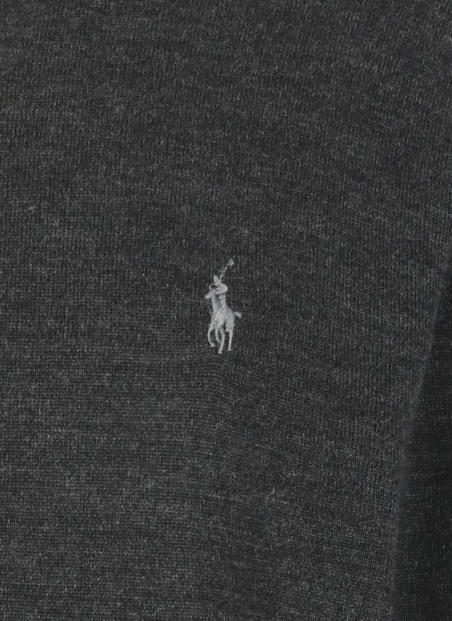 Shop Ralph Lauren Pony Sweater In Grey