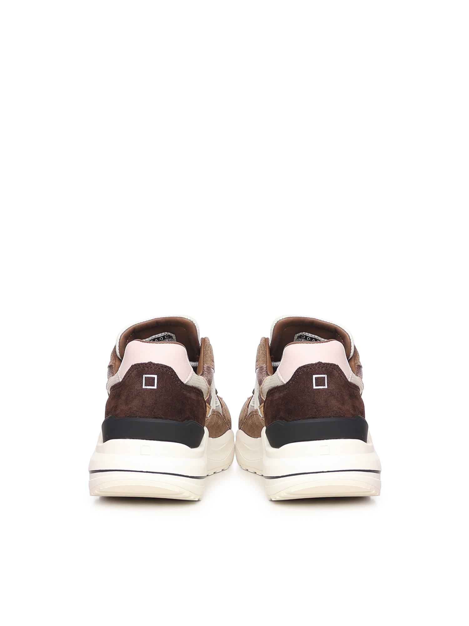 Date Fuga Dragon Sneakers In Nude
